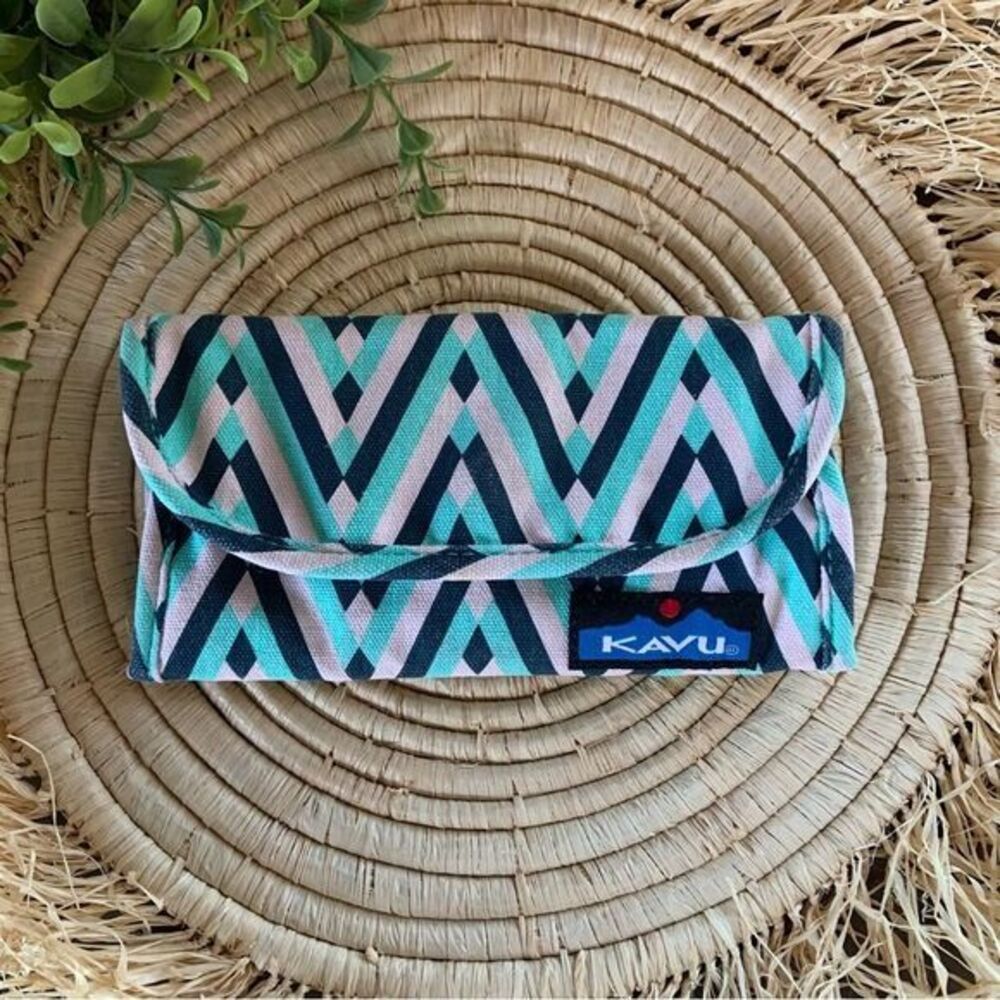 KAVU Delicate‎ Deco Big Spender Trifold Wallet One Of A Kind 25th Anniversary